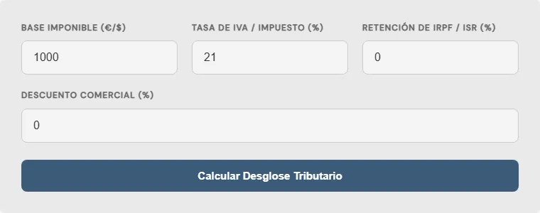 Captura de pantalla de la Calculadora de IGV Perú (18%) interactiva