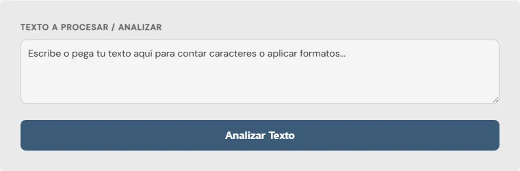 Captura de pantalla de la Contador de palabras interactiva