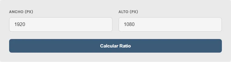 Captura de pantalla de la Convertidor de alto de ventana (VH) a Píxeles interactiva