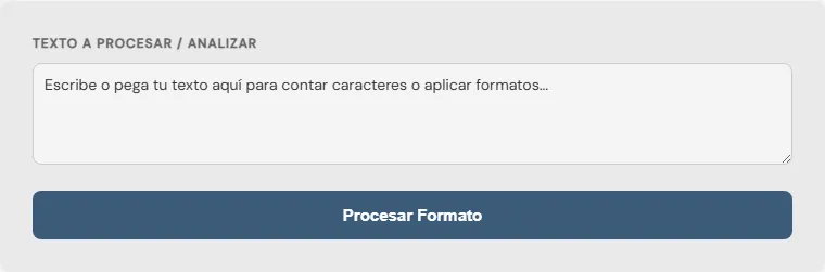 Captura de pantalla de la Convertidor de texto alternado (mAyÚsCuLaS) interactiva