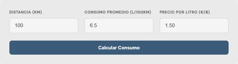 Captura de pantalla de la Herramienta comparativa de renting/leasing vs compra interactiva