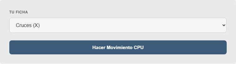 Captura de pantalla de la Juego de Tres en Raya (Gato) en línea interactiva